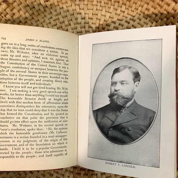 1893 Vintage Red Hardcover Tabletop Book - Picture 14 of 14